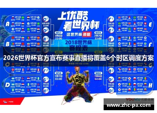 2026世界杯官方宣布赛事直播将覆盖6个时区调度方案 2026世界杯官方宣布赛事直播将覆盖6个时区调度方案